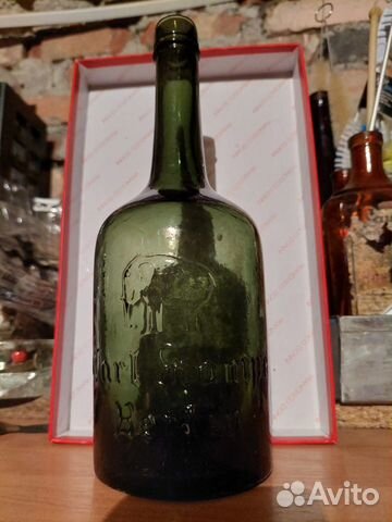 Старинные бутылки Германия до 1940года