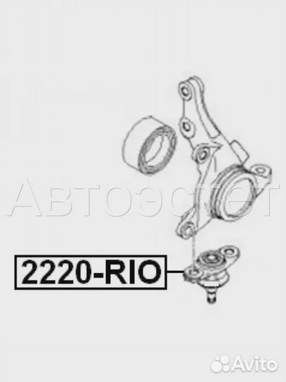 Шаровая опора 2220-RIO