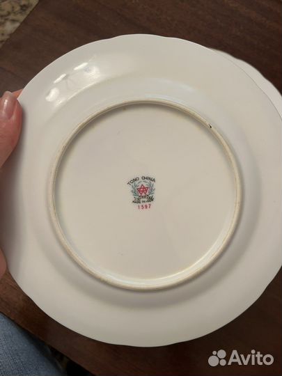 Тарелки фарфор Япония, Польша времен СССР