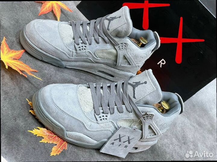 Мужские Кроссовки Nike Air Jordan 4 Kaws