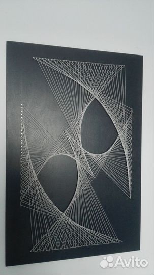 Картина из нитей