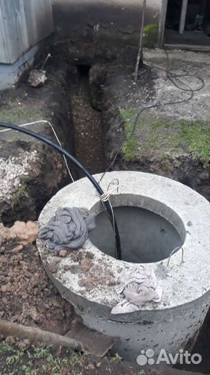 Выкапываем септики. Кисоны. Заводим воду в дом