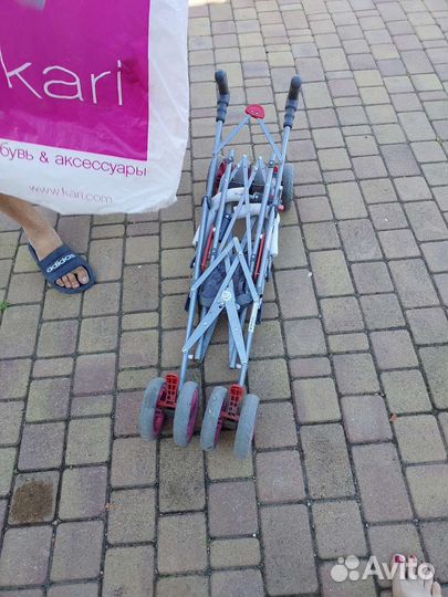 Коляска трость