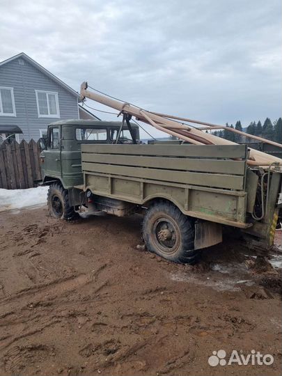 Бурильно-крановая машина ГАЗ БКМ-317-01, 1989