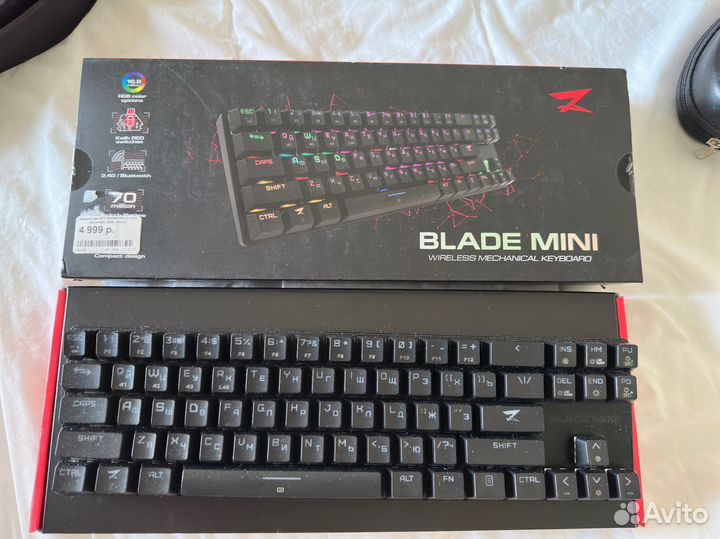 Механическая клавиатура zet gaming blade mini
