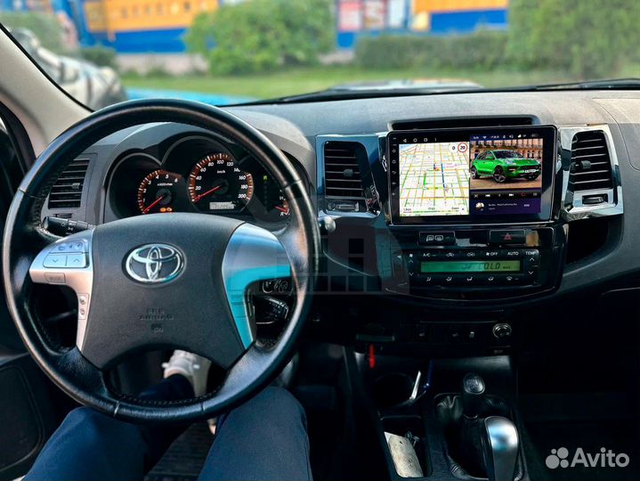 Магнитола android 2.32 Hilux 4, Fortuner 1 11-15