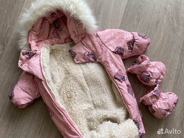 Зимний комбинезон для девочки