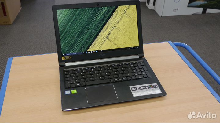 Ноутбук Acer Core i7, 8Gb DDR4,1Tb+SSD, 940MX 2Gb