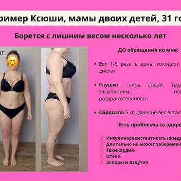 Нутрициолог Похудение Снижение веса Питание онлайн
