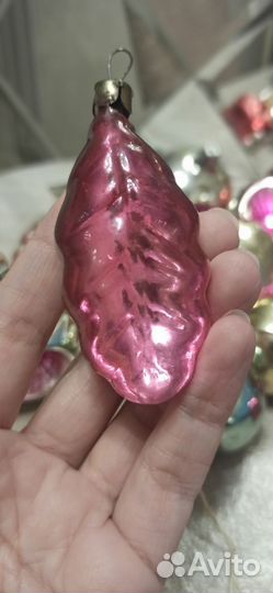 Лот елочных игрушек СССР