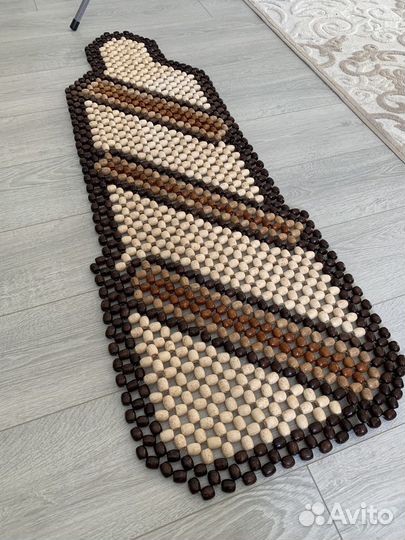 Накидка на сиденье массажная деревянная