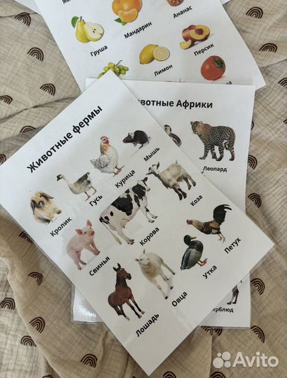 Карточки для детей