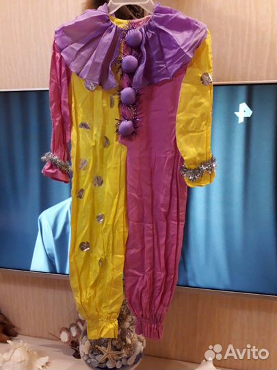 Новогодний костюм,петрушка