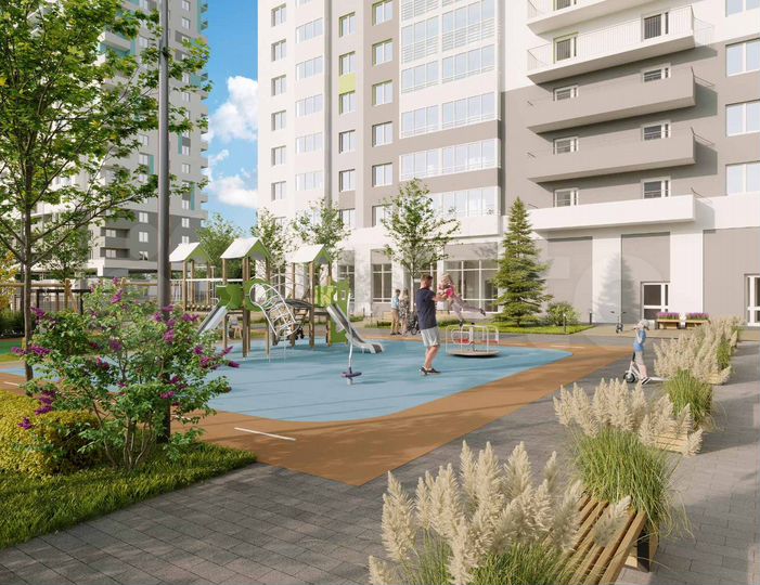 2-к. квартира, 54,6 м², 12/24 эт.