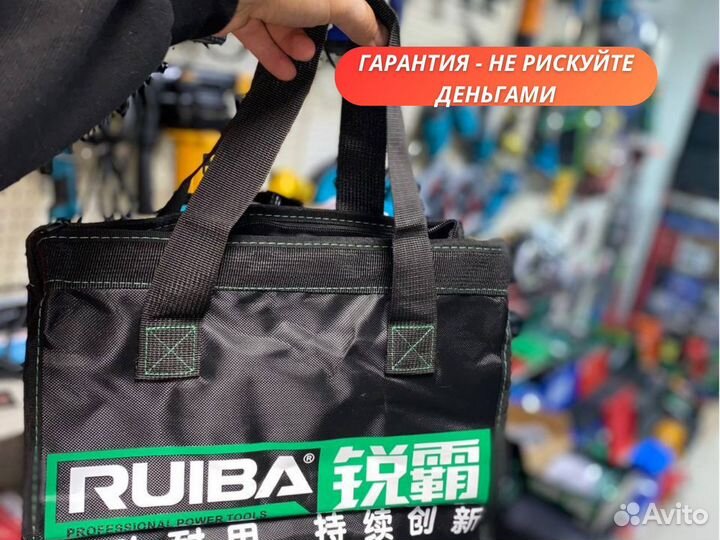 Профессиональная аккумуляторная ушм ruiba JM 125S