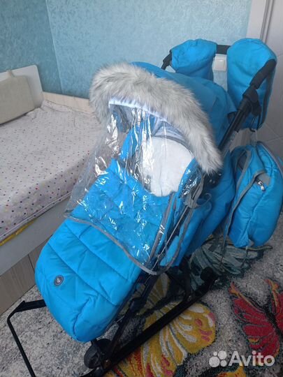 Санки коляска ника