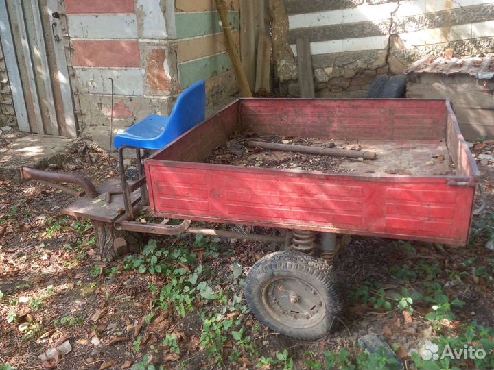 Садовая техника прицеп к мотоблоку бу