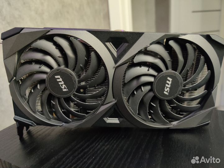 Видеокарта MSI RTX 3060 Ti ventus 2X 8GD6X