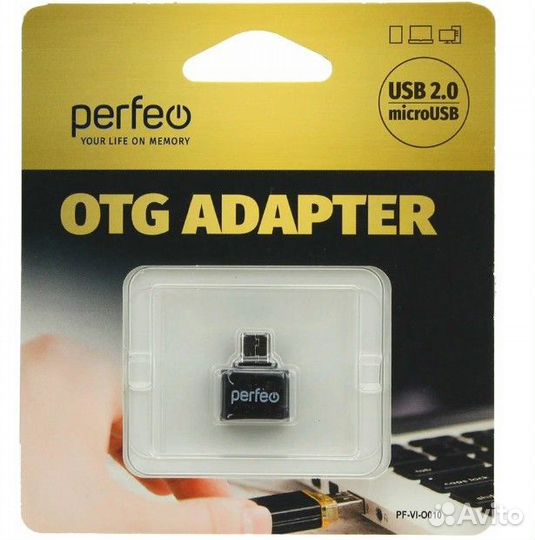 Переходник OTG USB AF - micro USB Perfeo