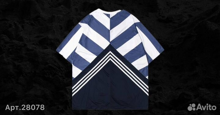 Футболка adidas новая (бело-голубая 3737) 44(XS/S)