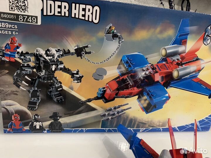 Лего конструктор человек паук lego