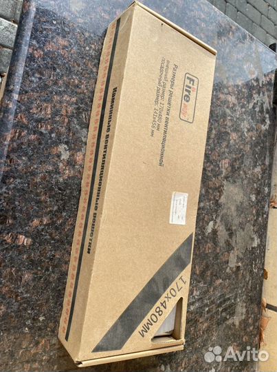 Решетка вентиляционная для камина