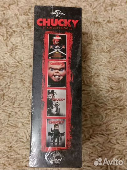 Chucky L'Anthologie box (4 DVD, France) Кукла Чаки