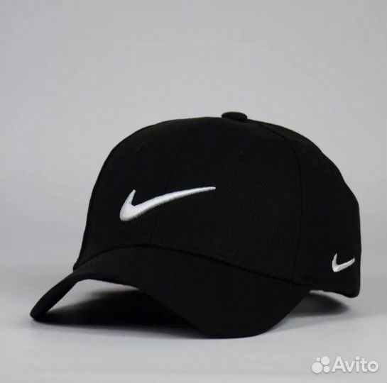 Черная кепка бейсболка LA NY Nike