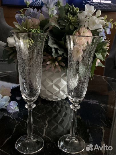 Фужеры Чехия 6 шт