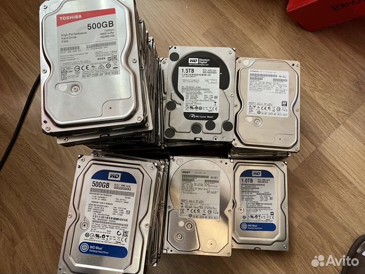 Нерабочие жесткие диски 3,5