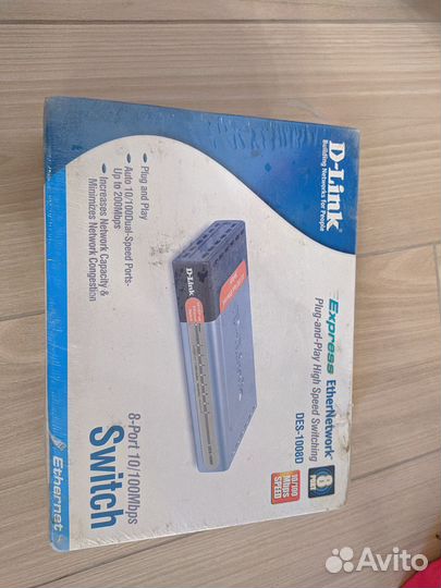 Коммутатор D-link DES-1008D