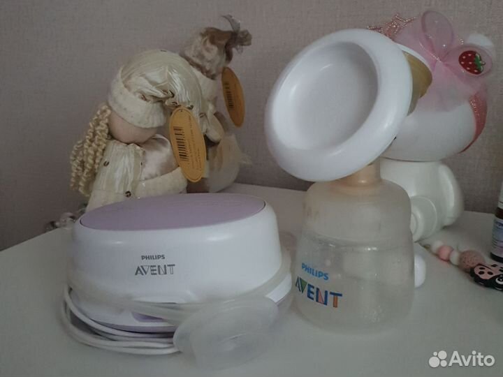 Молокоотсос avent электрический