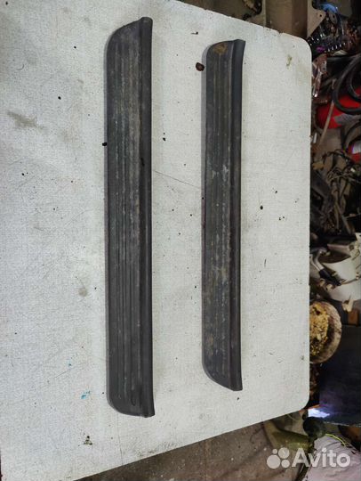 Накладка порога Mitsubishi Lancer 7