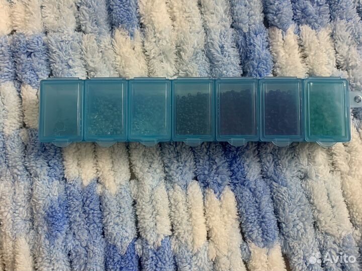 Набор бисера 7 ячеек