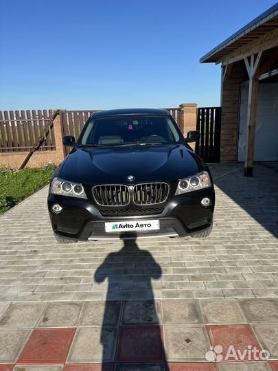 BMW X3 2.0 AT, 2012, 186 000 км