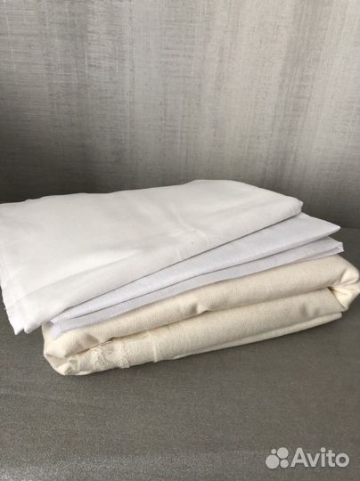 Ткани новые отрезы лоскуты хлопок