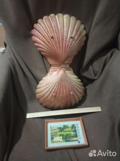 Гдр термометр рамка ракушка