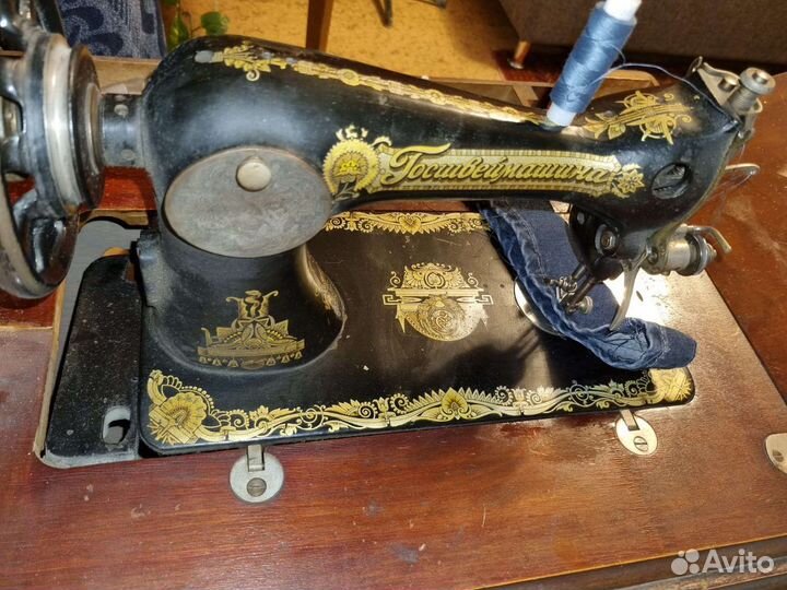 Госшвеймашина cтанина СССР антикварная швейная