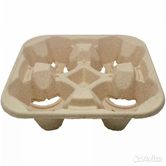 Держатель на 4 стакана от 140мл (Упаковка 110 шт.)