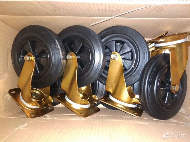 Колеса для мусорных баков (контейнеров) SC80 KU