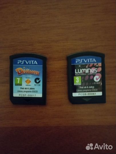 PS Vita Картриджи