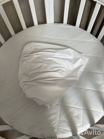 Детская кроватка круглая