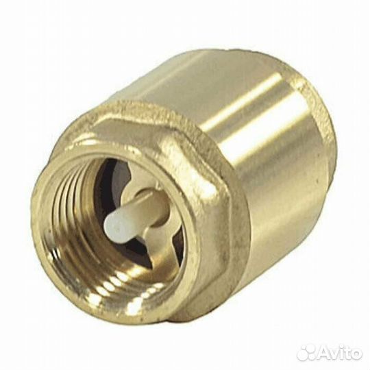 Клапан обр. пруж Ду15 Ру16 м/м д/пласт, santechsys