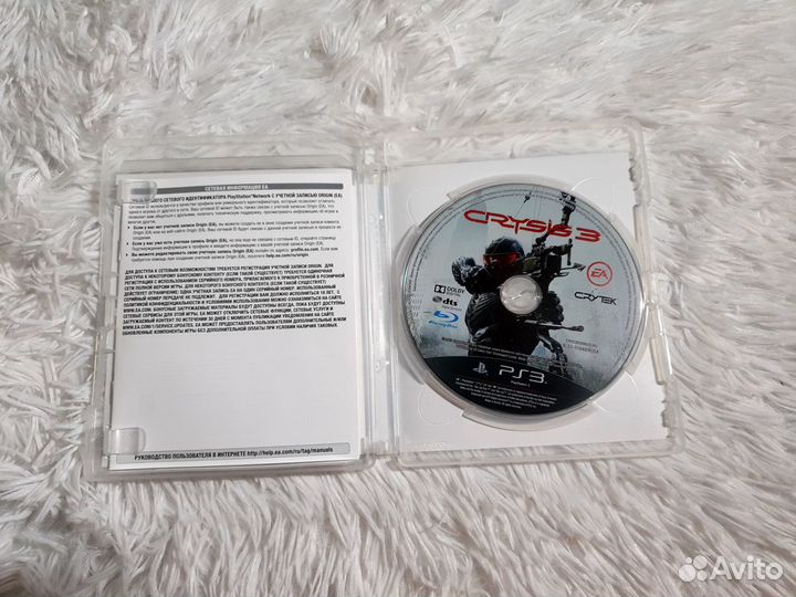 PS3. Crysis 3. Новый и бу. Обмен