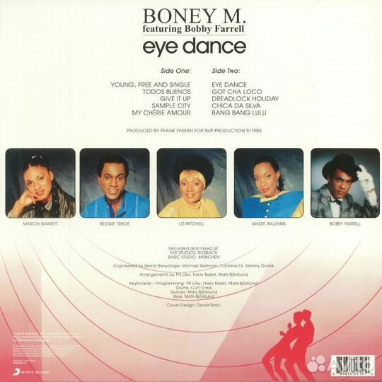 Винил Boney M. – Eye Dance