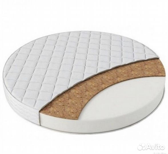 Матрас детский круглый