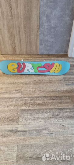 Сноуборд детский burton 100см комплект
