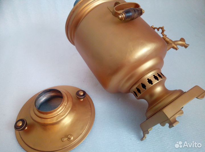 Самовар старинный жаровой