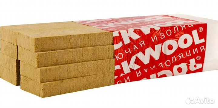 Утеплитель Роквул Фасад Баттс Стандарт 1000x600x50