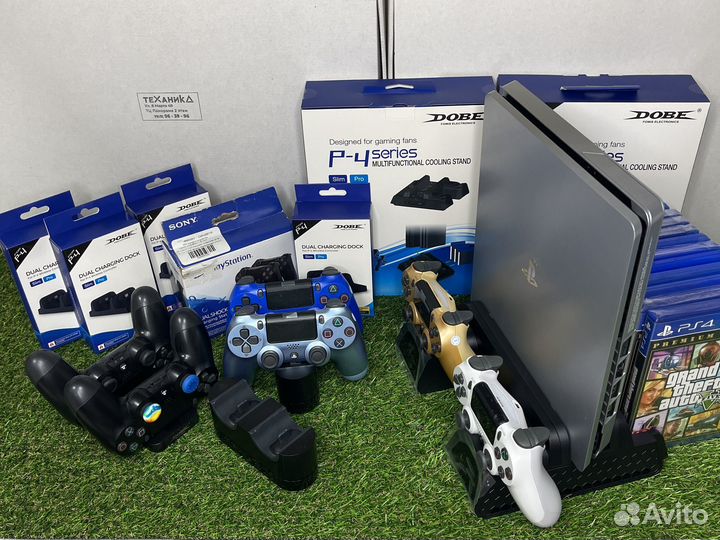 Зарядная Станция Для Геймпадов Ps4